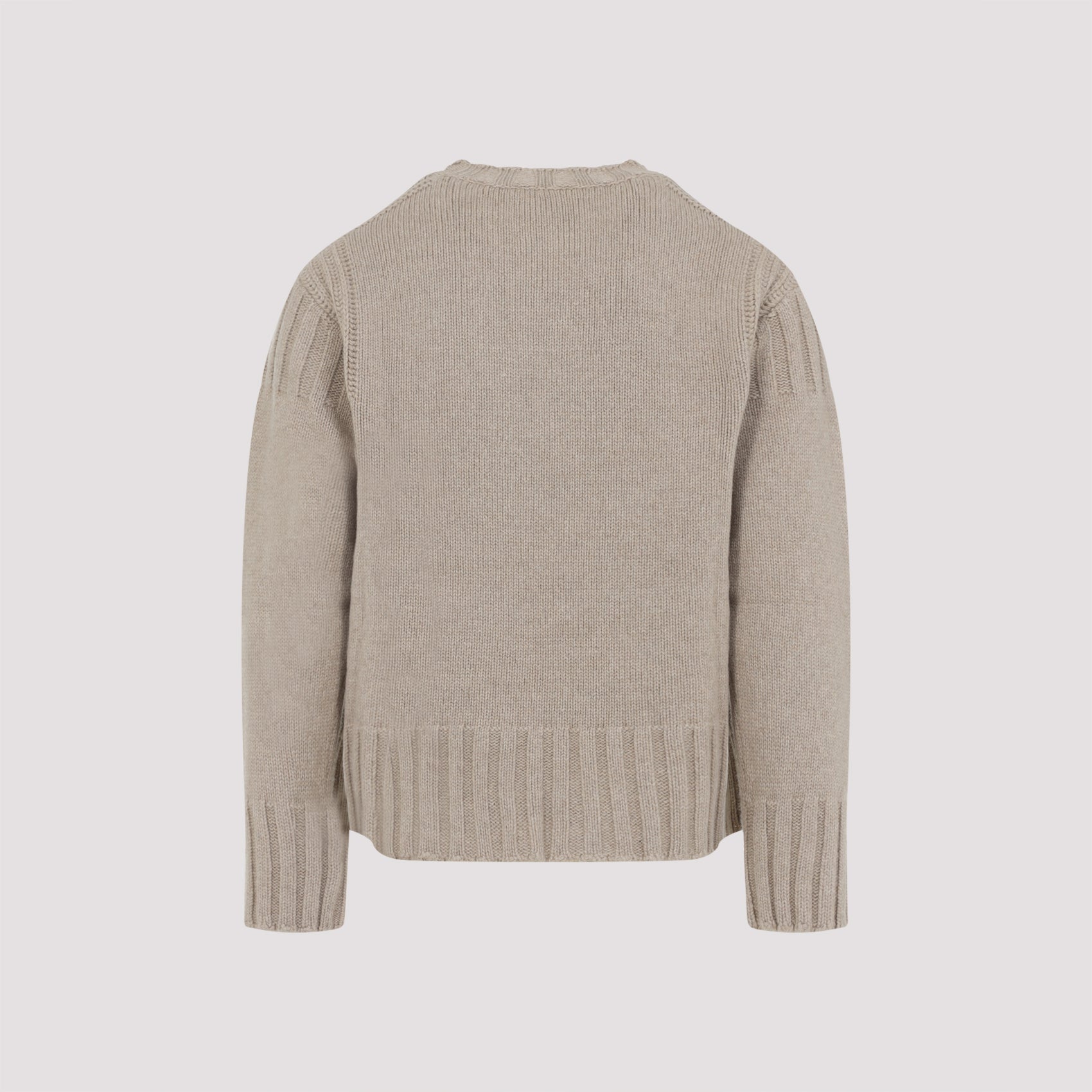 JIL SANDER Long Sleeve Cashmere Sweater for Men