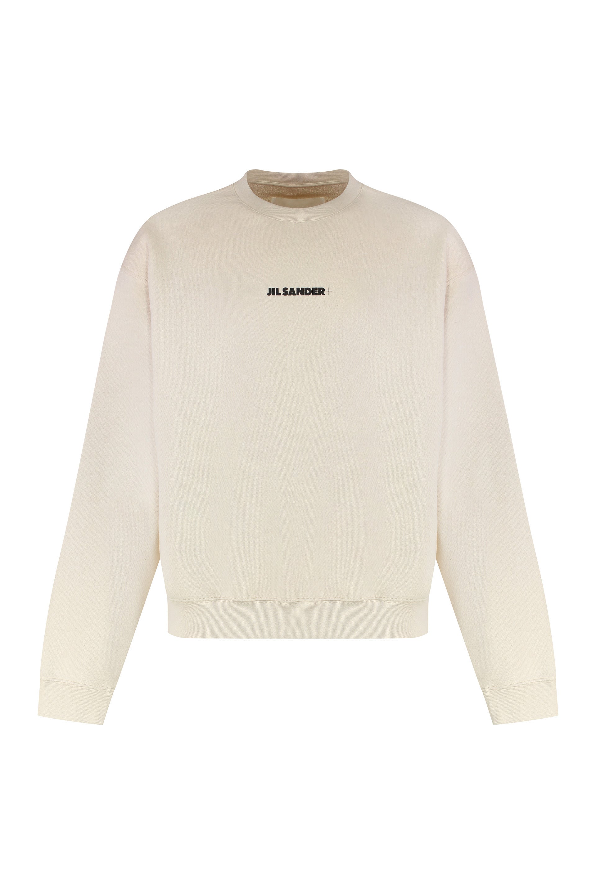 JIL SANDER Classic Cotton Crew-Neck Sweatshirt for Men