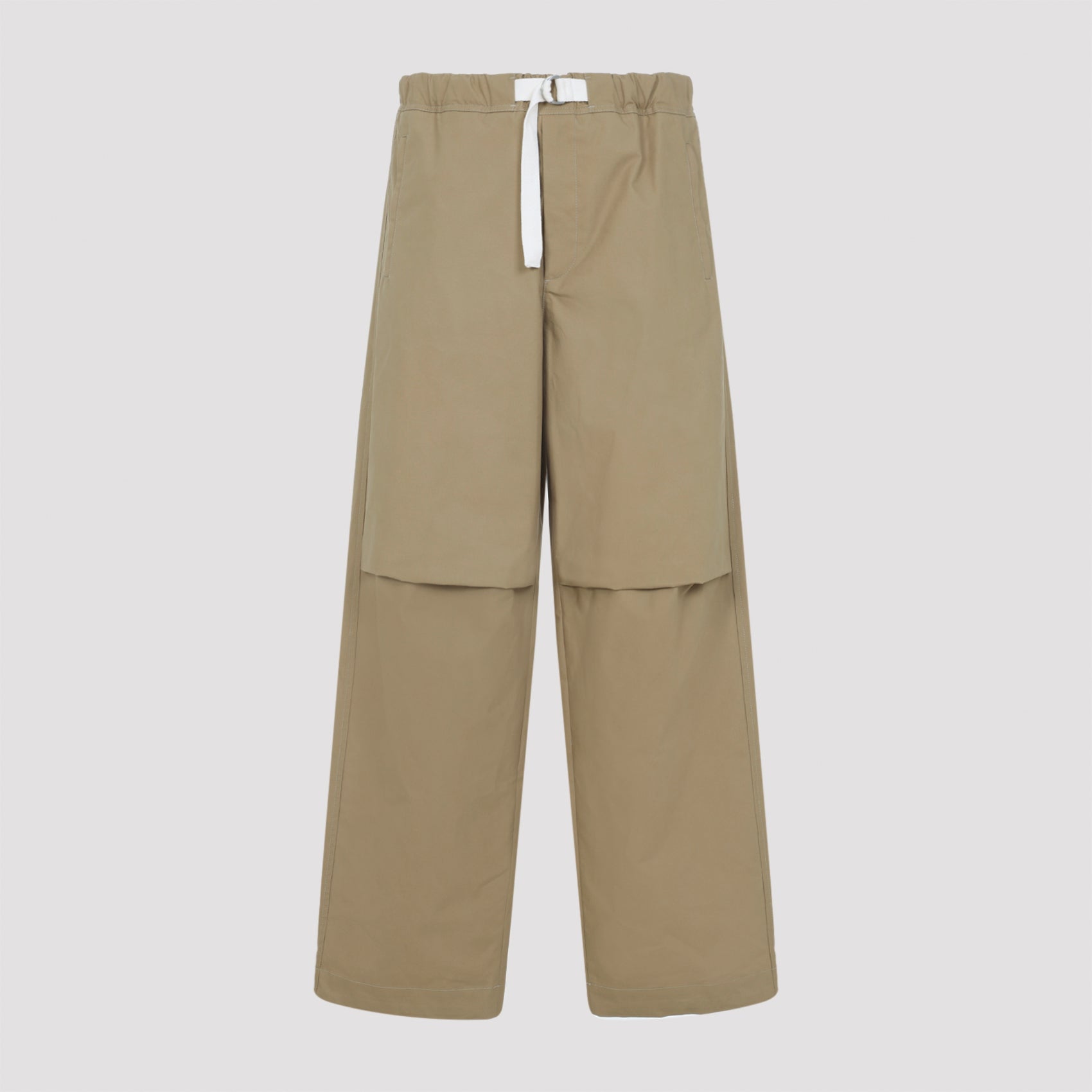 JIL SANDER Cotton Trouser 268 - Men's Tailored Fit for FW25