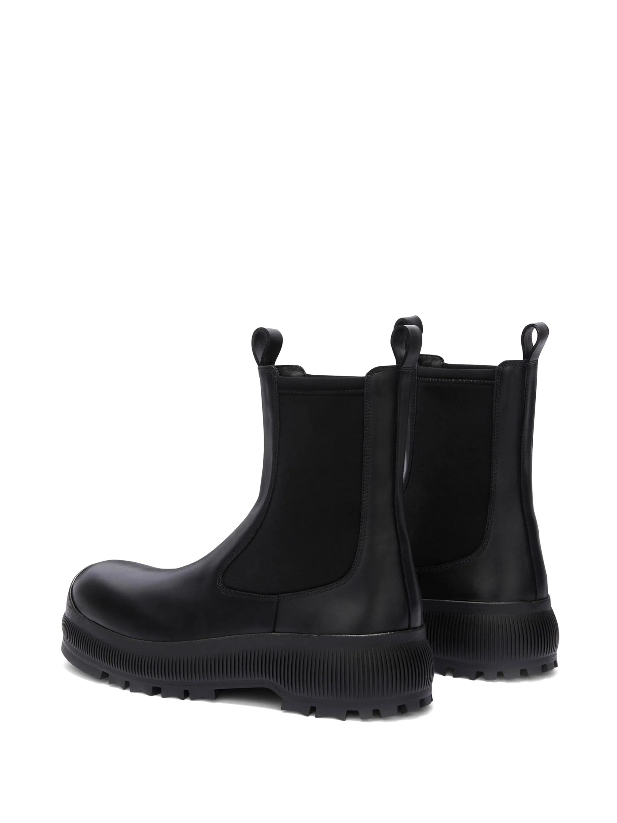 JIL SANDER Men's Leather Chelsea Boots