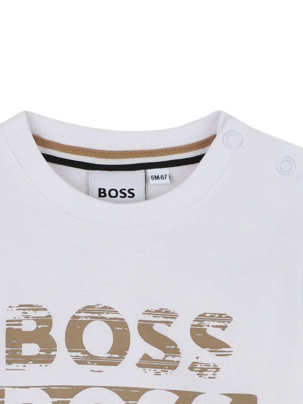 HUGO BOSS Logo Embossed T-Shirt for Boys