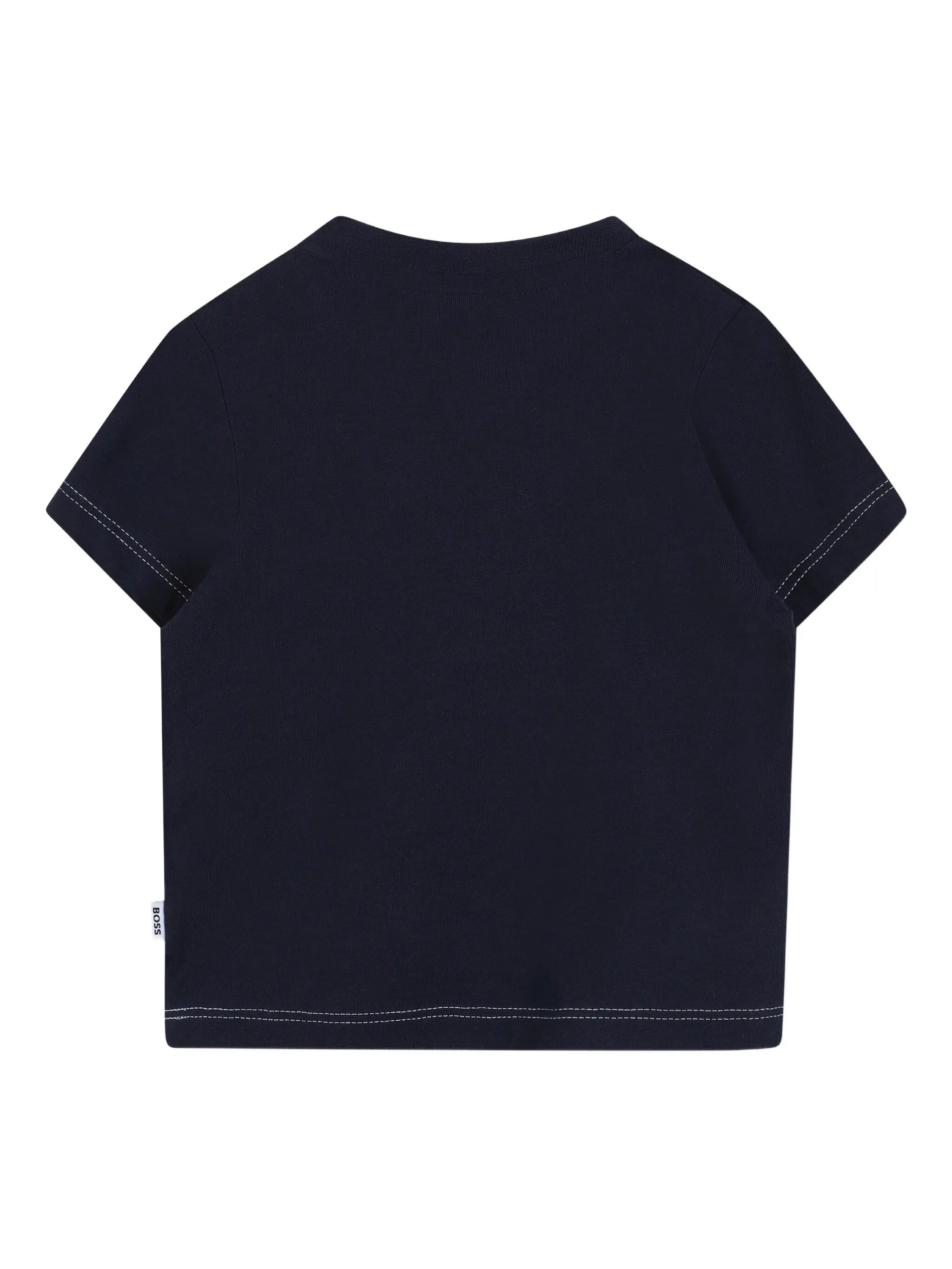 HUGO BOSS Boys' Logo T-Shirt with Crew Neck