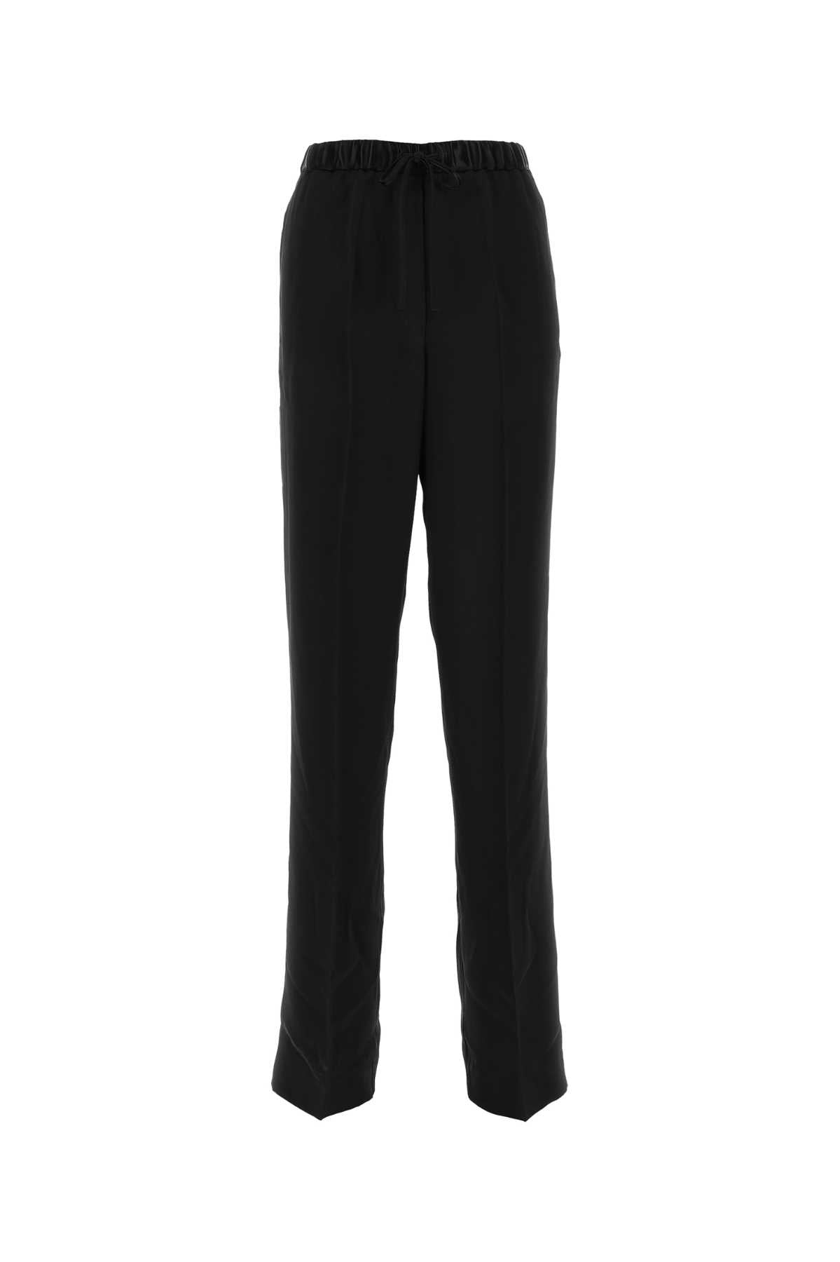 JIL SANDER Satin Trousers for Women