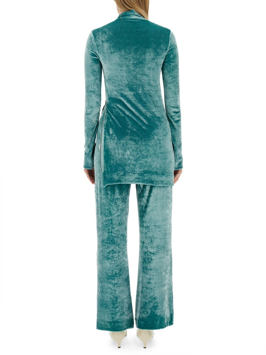 JIL SANDER Slim Fit Long Sleeve Top - Size 36