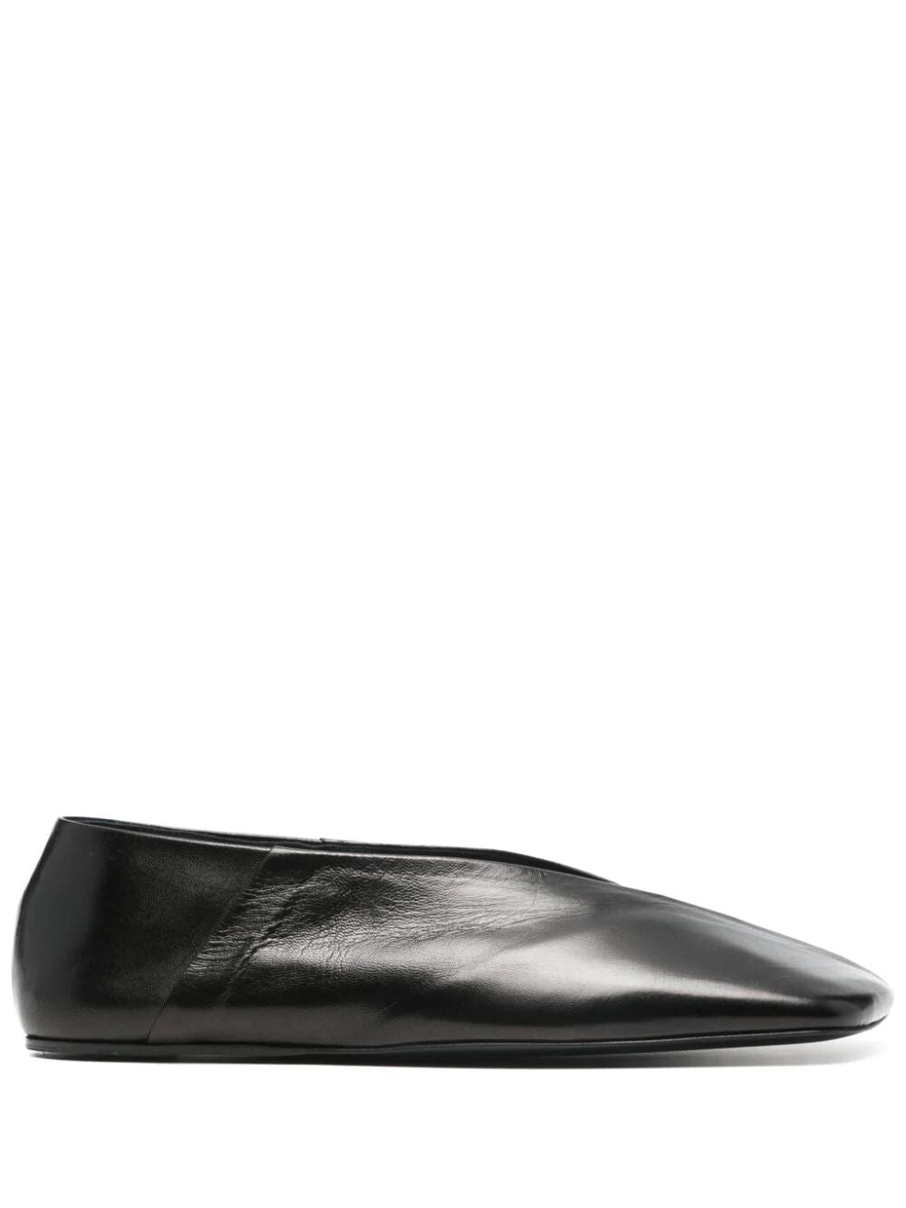 JIL SANDER Leather Tripon Ballerinas for Women