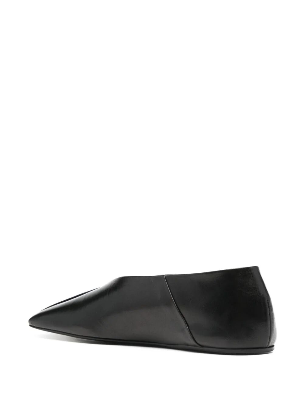 JIL SANDER Leather Tripon Ballerinas for Women