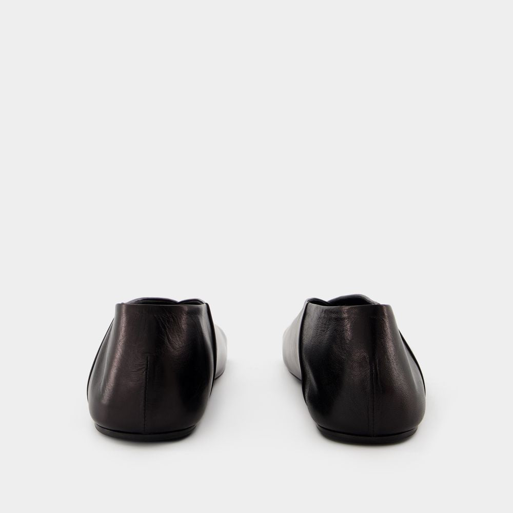 JIL SANDER Leather Tripon Ballerinas for Women