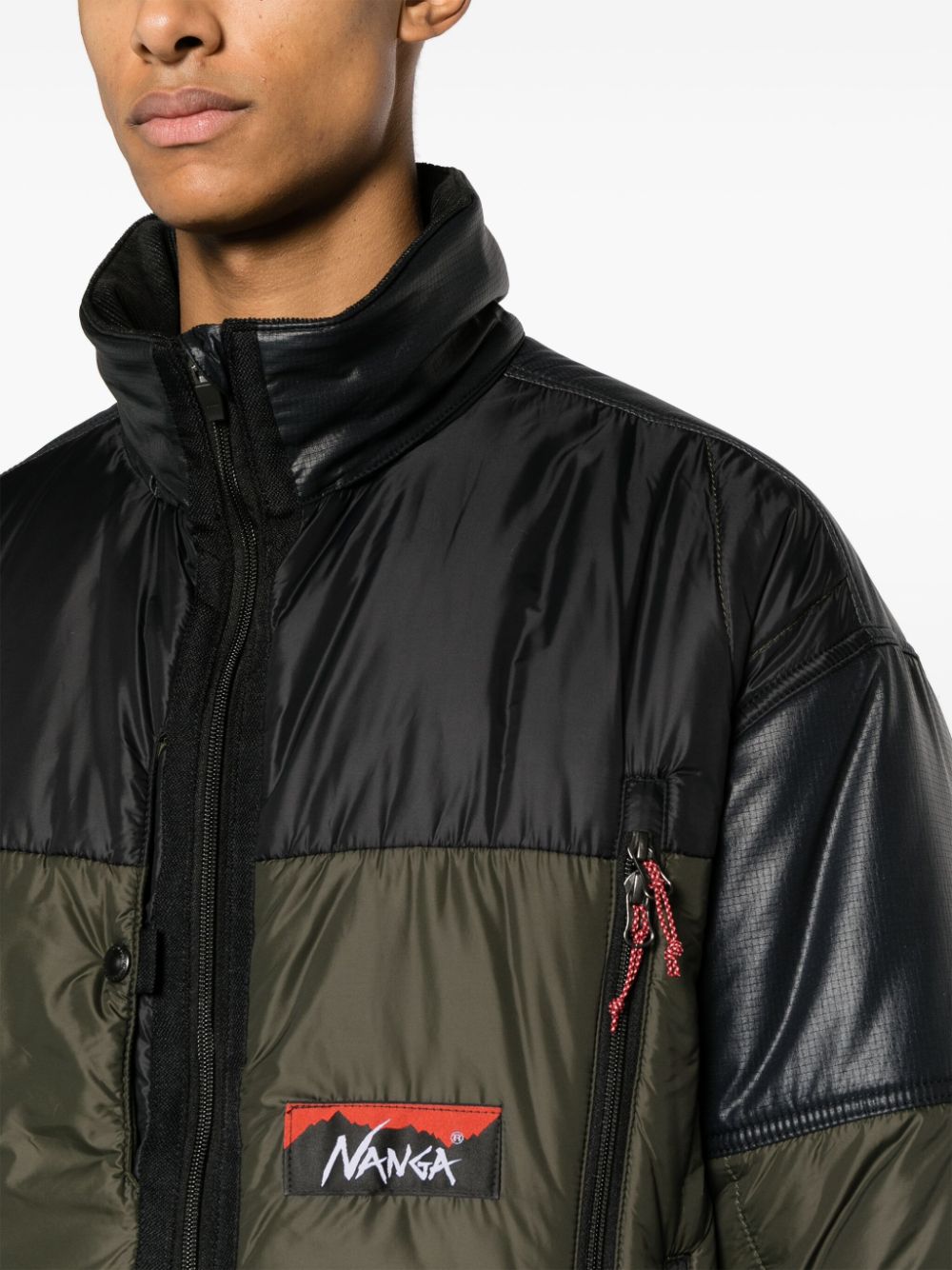 JUNYA WATANABE High Neck Mini Padded Down Jacket for Men
