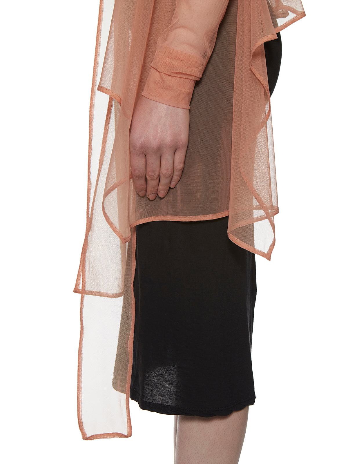 RICKOWENSLILIES Asymmetrical Mini Stretch Jacket - Size 38