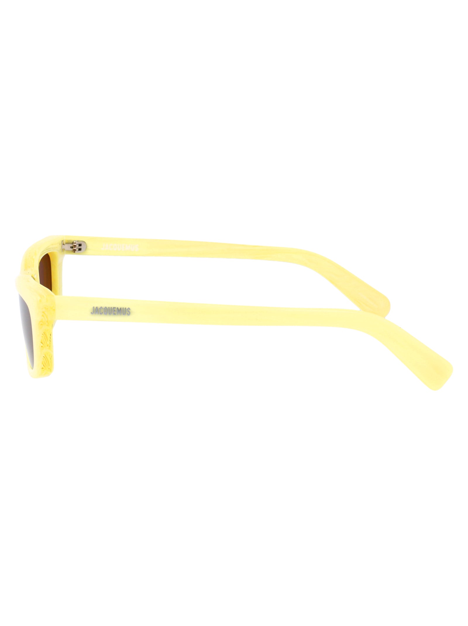 JACQUEMUS Trendy Stripe Acetate Sunglasses
