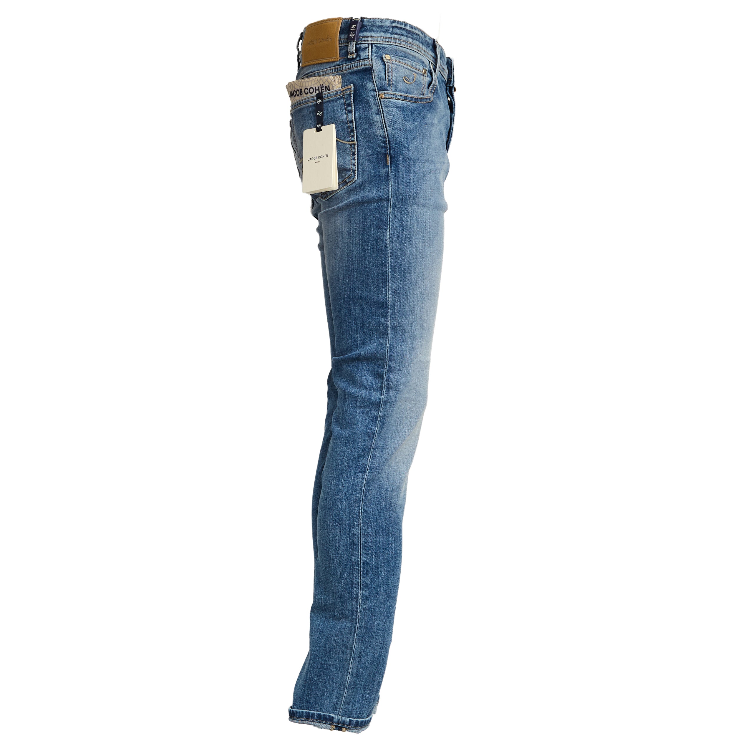 JACOB COHEN Super Slim Fit Jeans with Five Pockets