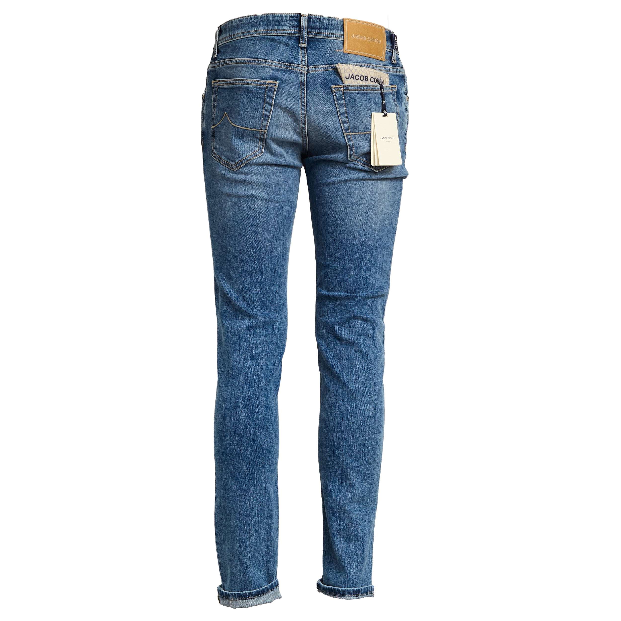 JACOB COHEN Super Slim Fit Jeans with Five Pockets