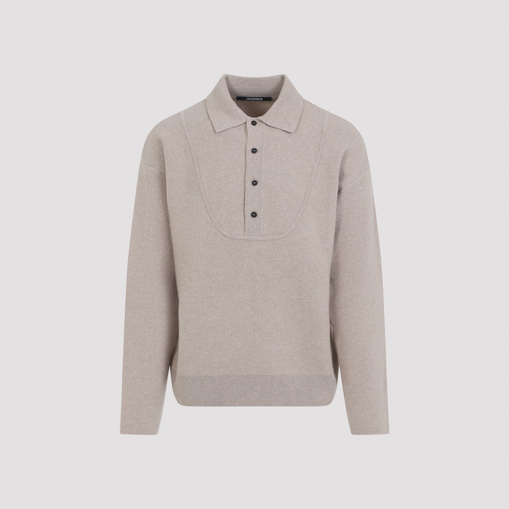 JACQUEMUS Luxurious Merino and Cashmere Blend Sweater for Men