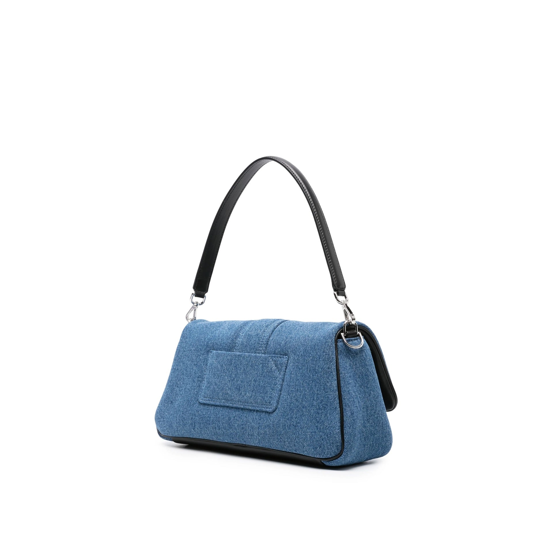 JACQUEMUS Mini Padded Denim Handbag with Double Straps