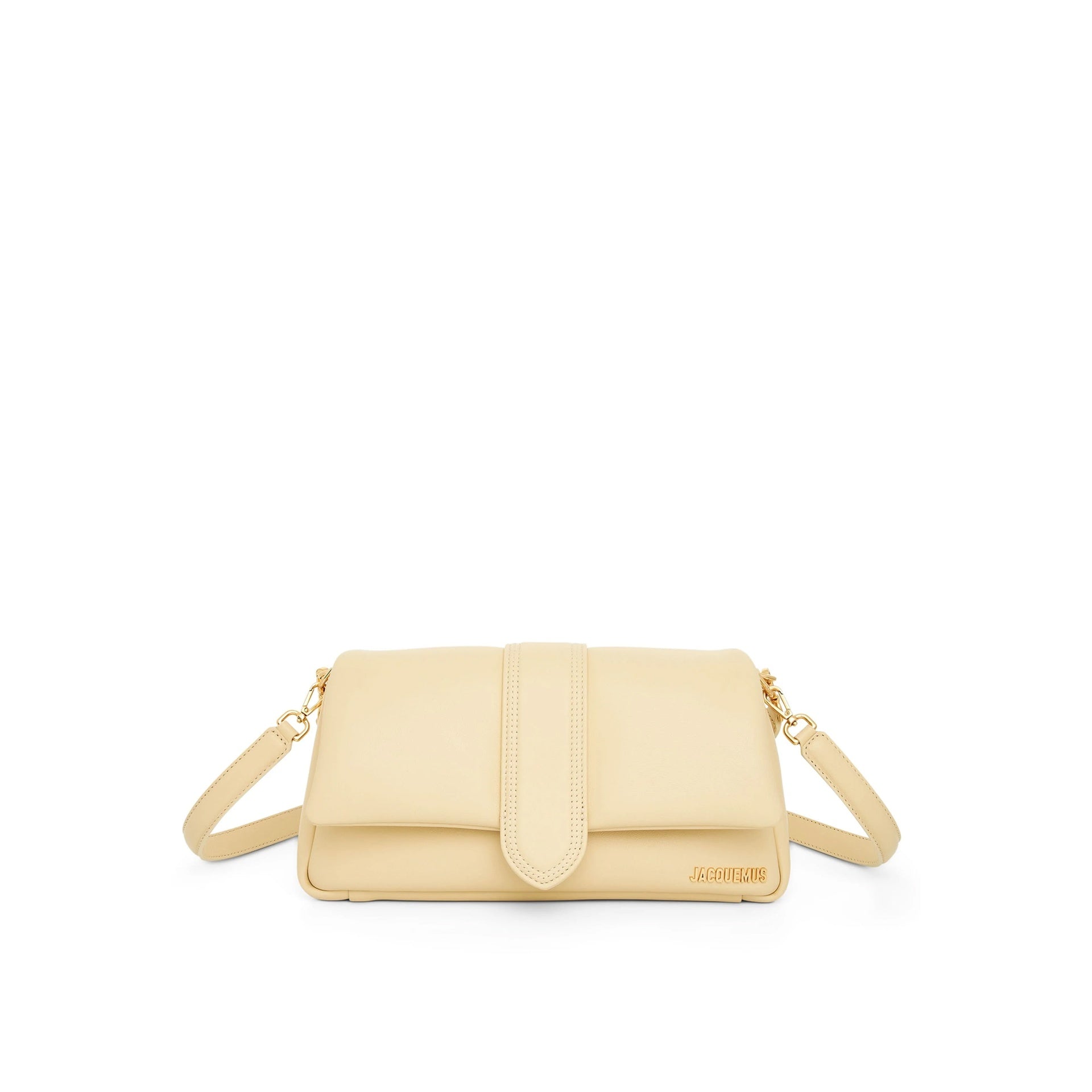 JACQUEMUS Mini Puffy Handbag with Magnetic Flap Closure