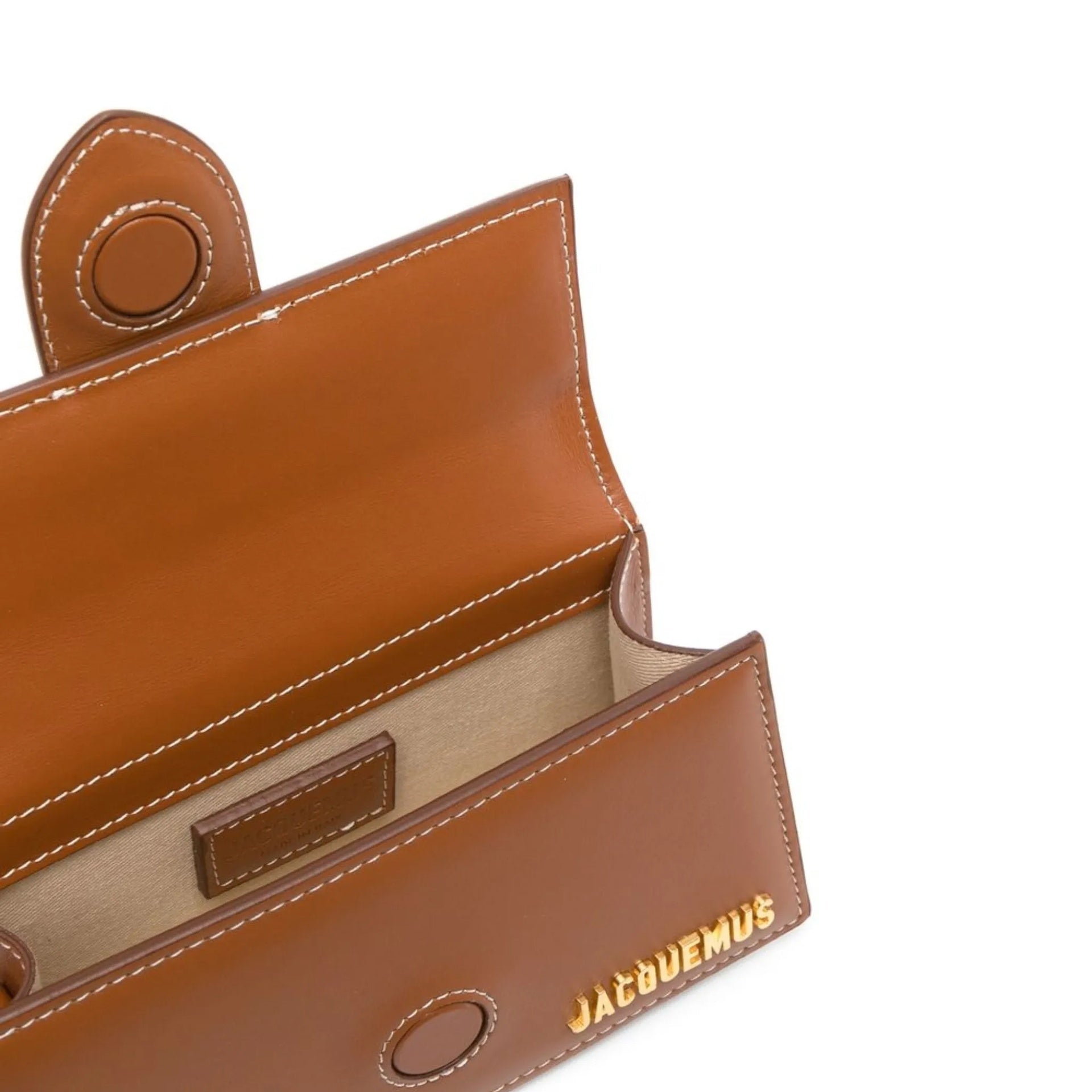 JACQUEMUS Mini Handbag with Magnetic Flap Closure