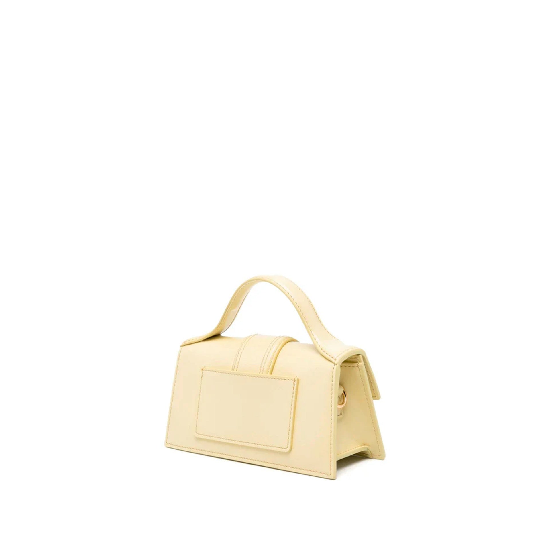 JACQUEMUS Mini Handbag with Flap Top and Detachable Strap