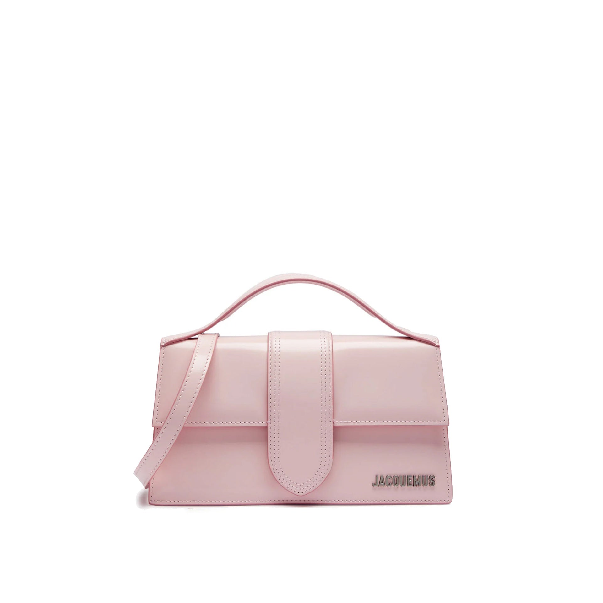 JACQUEMUS Chic Mini Shoulder Handbag with Flap Top Closure