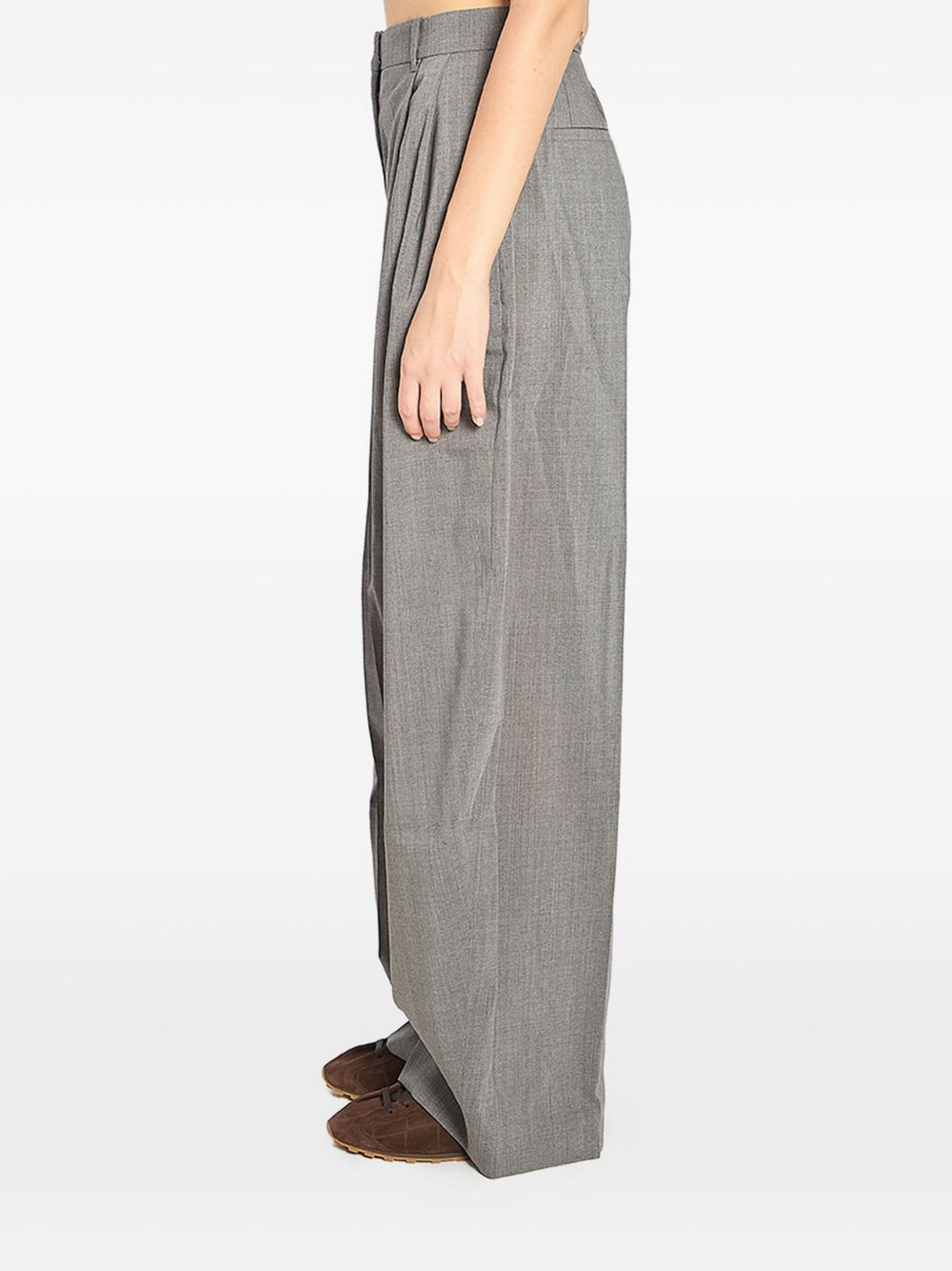 JACQUEMUS Flattering Wool Blend Trousers