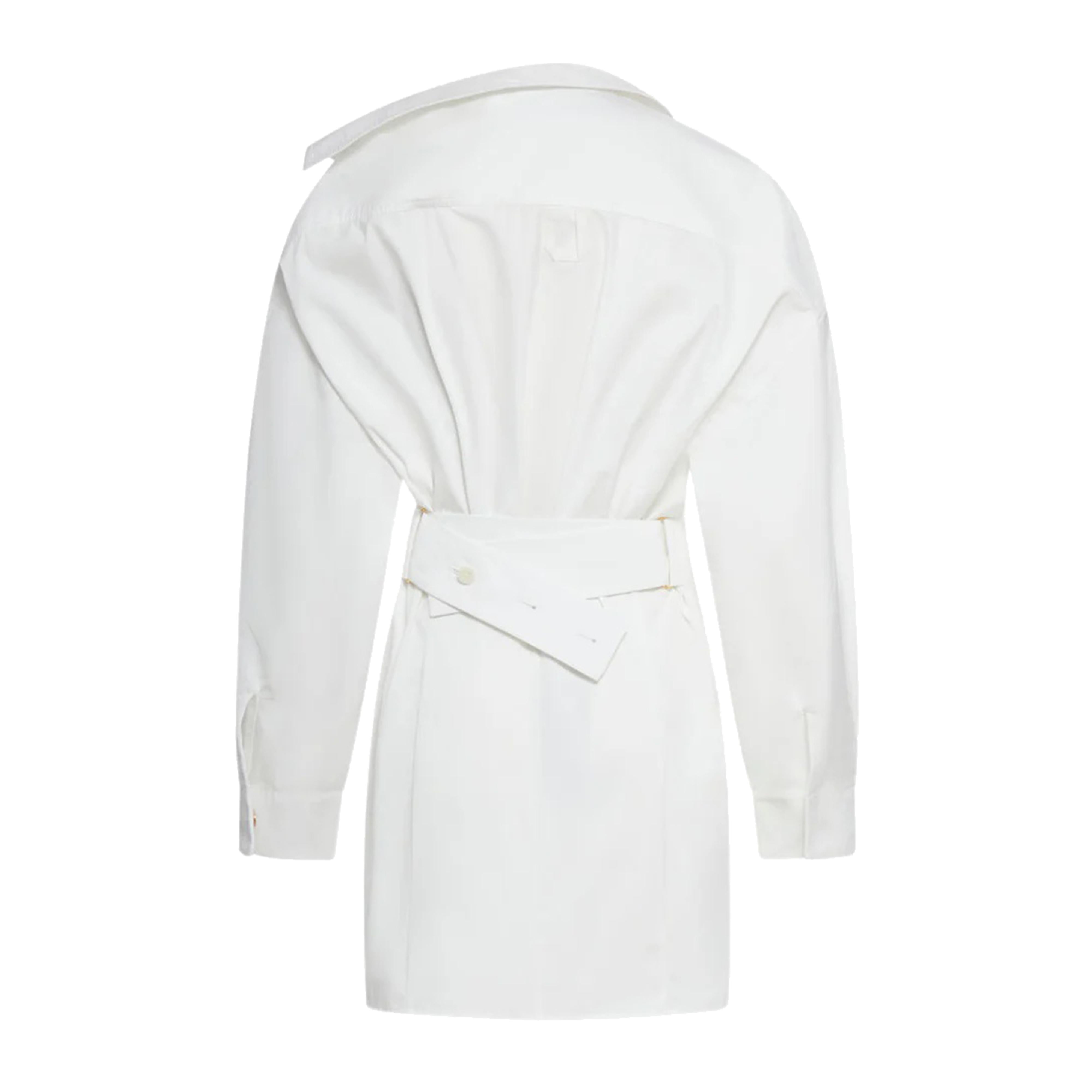 JACQUEMUS Mini Shirt Dress for Effortless Elegance