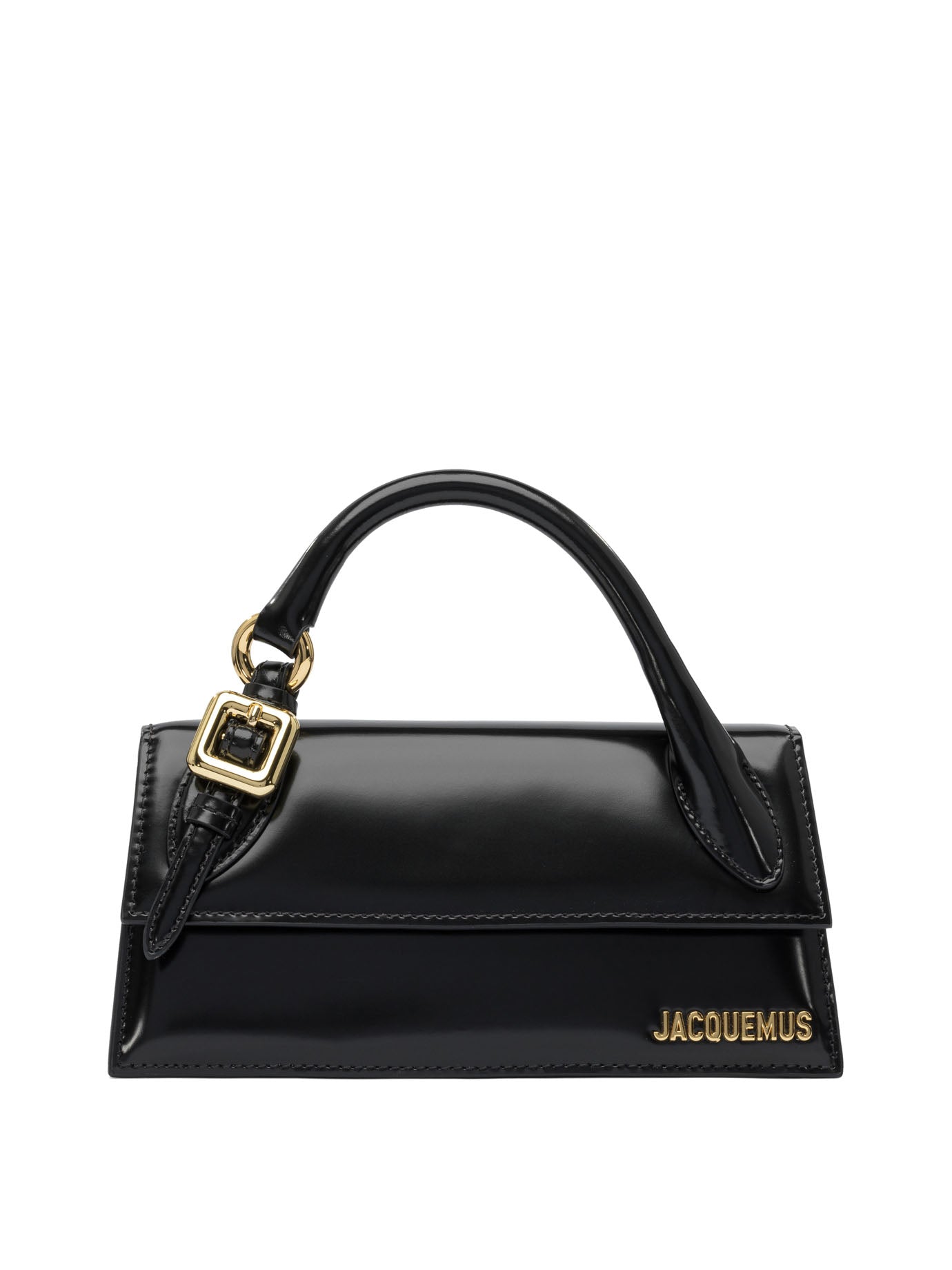 JACQUEMUS Le Chiquito Long Handbag with Buckle - Elegant Mini Design