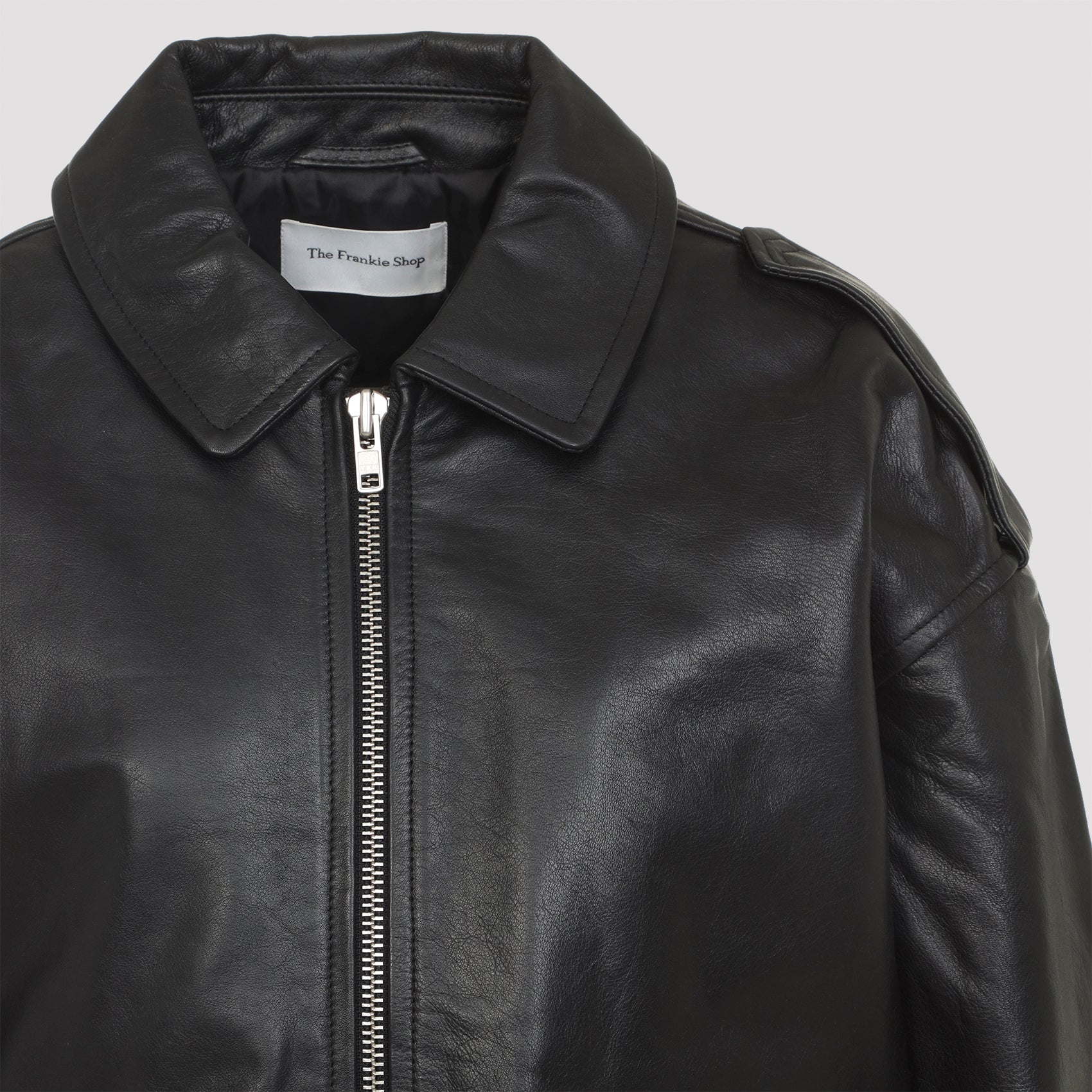 THE FRANKIE SHOP Leather Viper Jacket for Women