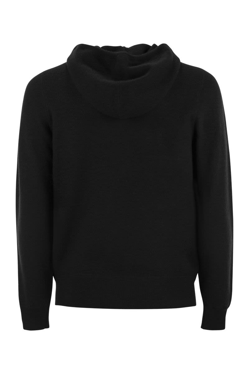 MC2 SAINT BARTH After Party Hooded Wool Jumper