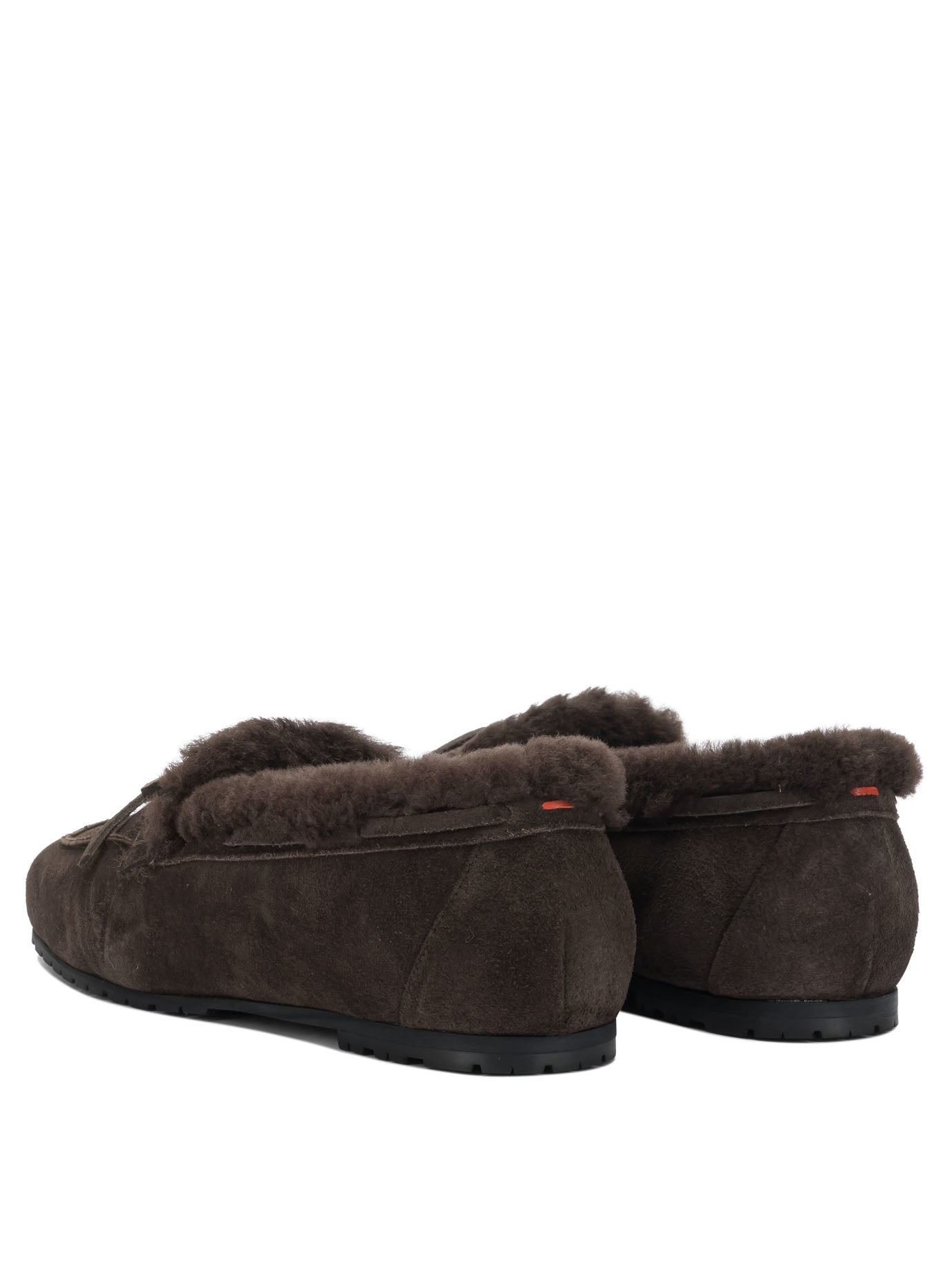 AEYDE Shearling Loafers