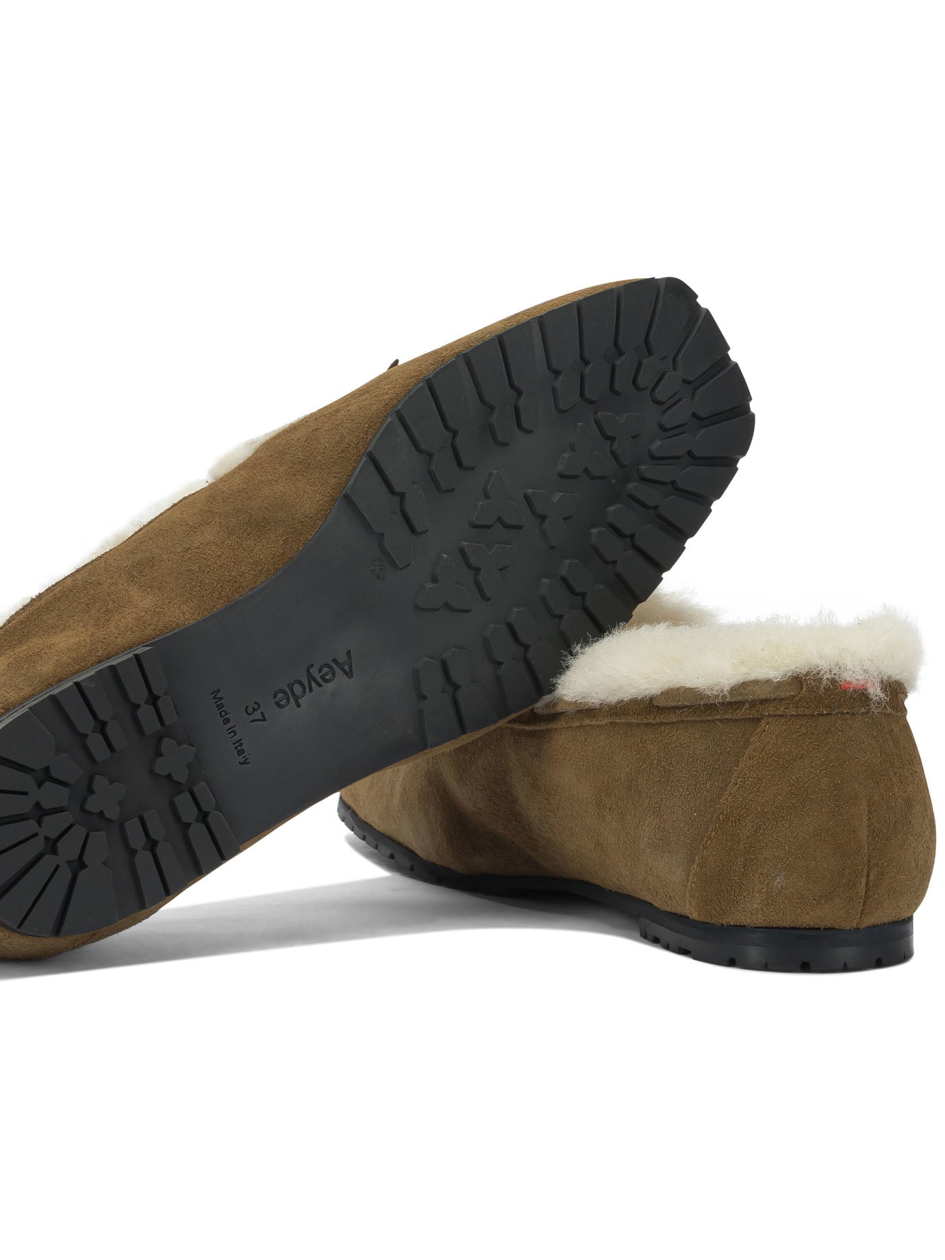 AEYDE Shearling Loafers for Women