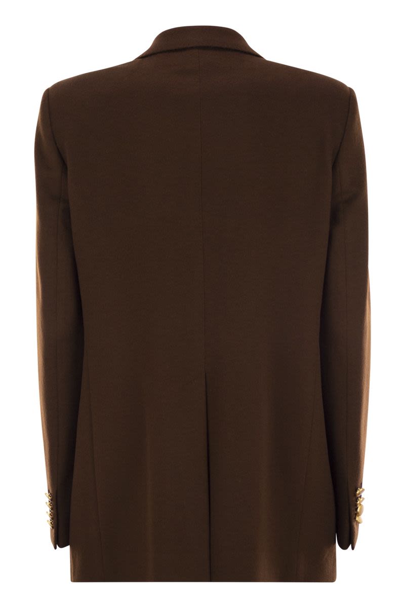 TAGLIATORE Elegant Cashmere Blazer with Tailored Fit - Two Button Design