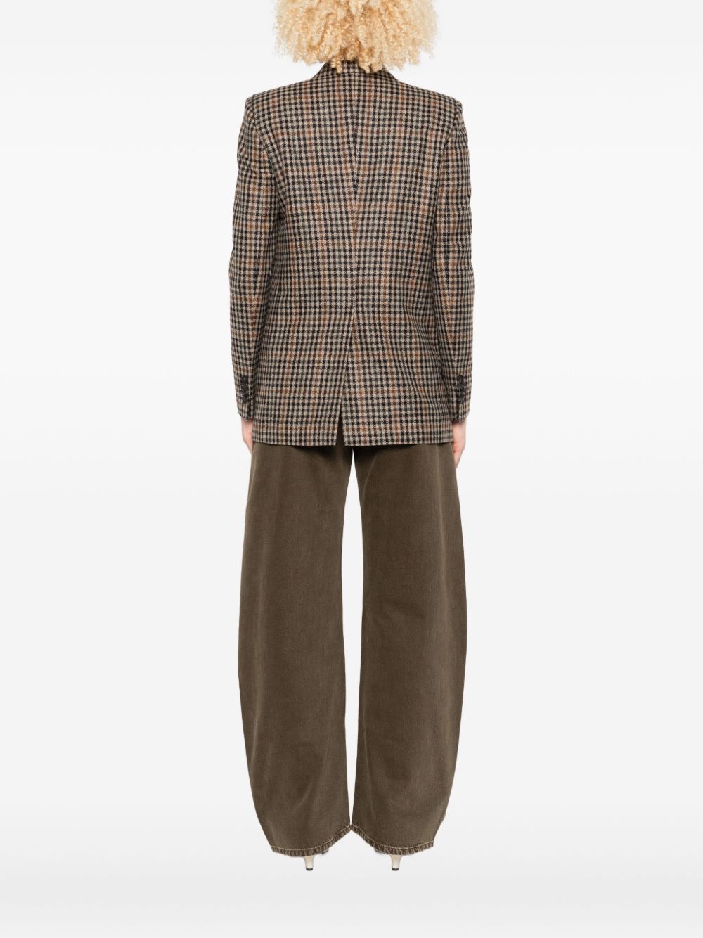 TAGLIATORE Wool Single-Breasted Jacket for Women