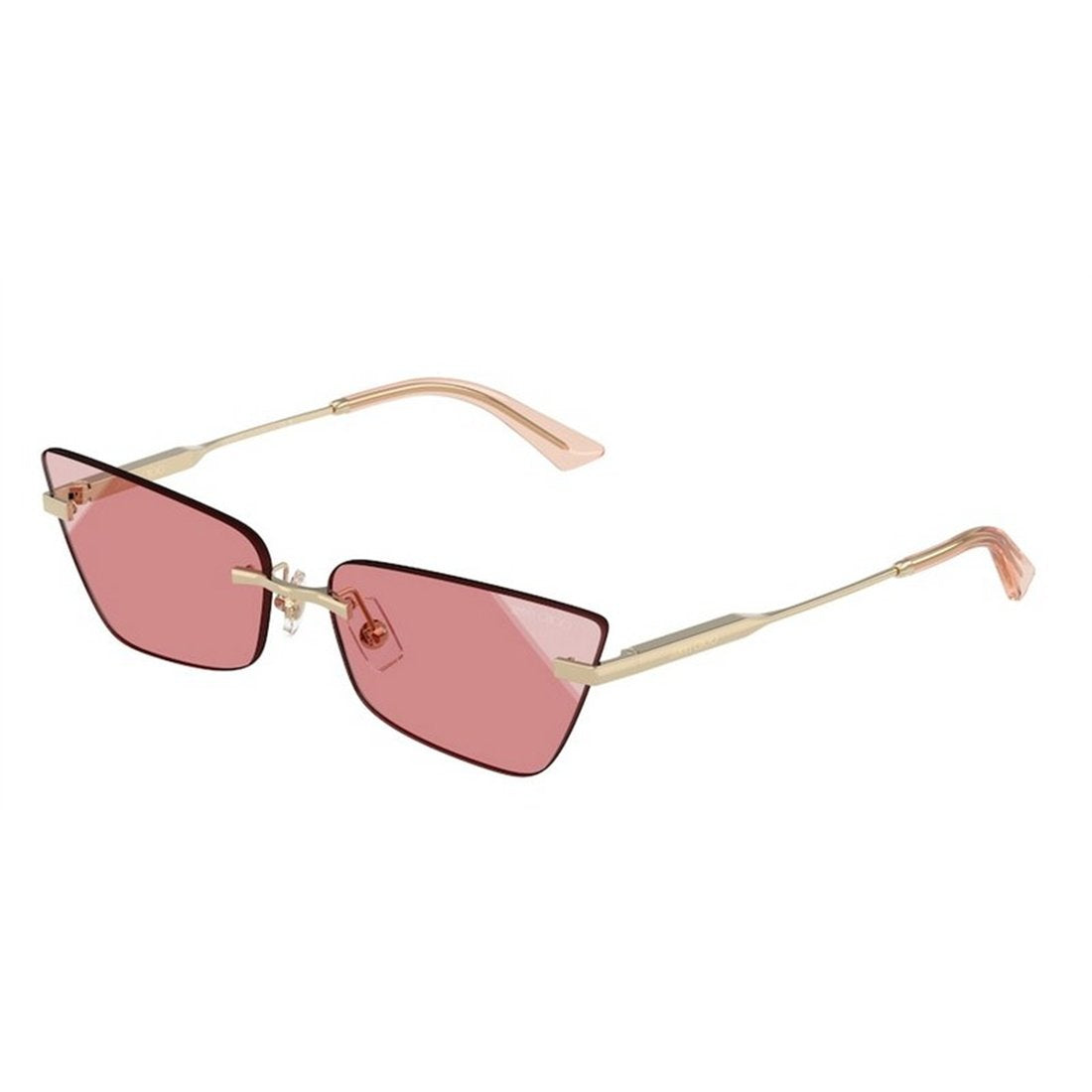 JIMMY CHOO Chic Metal Frame Sunglasses for Women