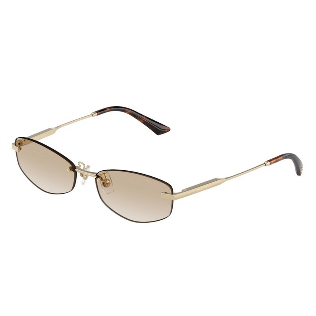 JIMMY CHOO Chic Metal Frame Sunglasses for Women