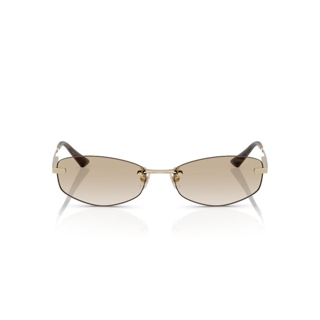 JIMMY CHOO Chic Metal Frame Sunglasses for Women