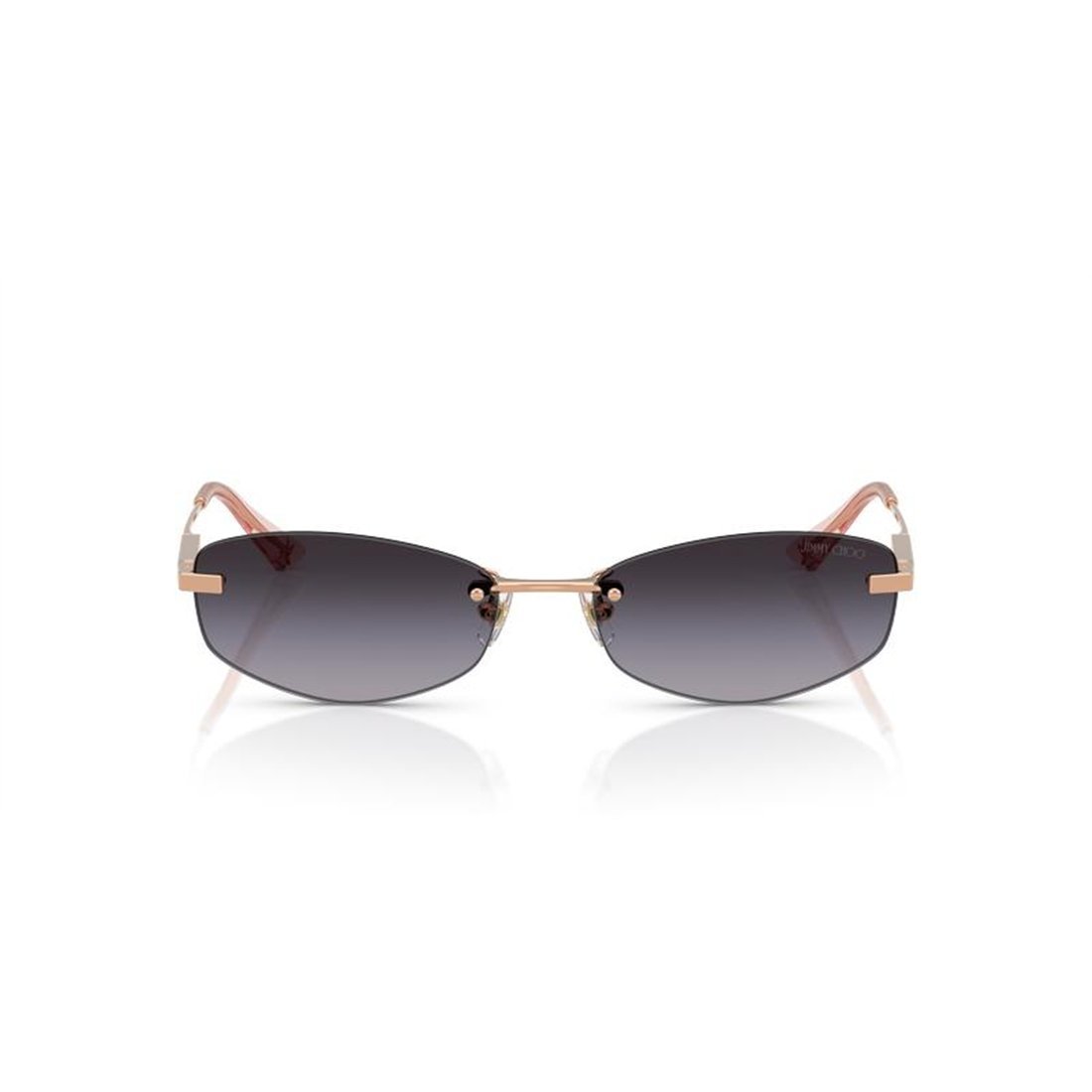 JIMMY CHOO Elegant Metal Frame Sunglasses for Women