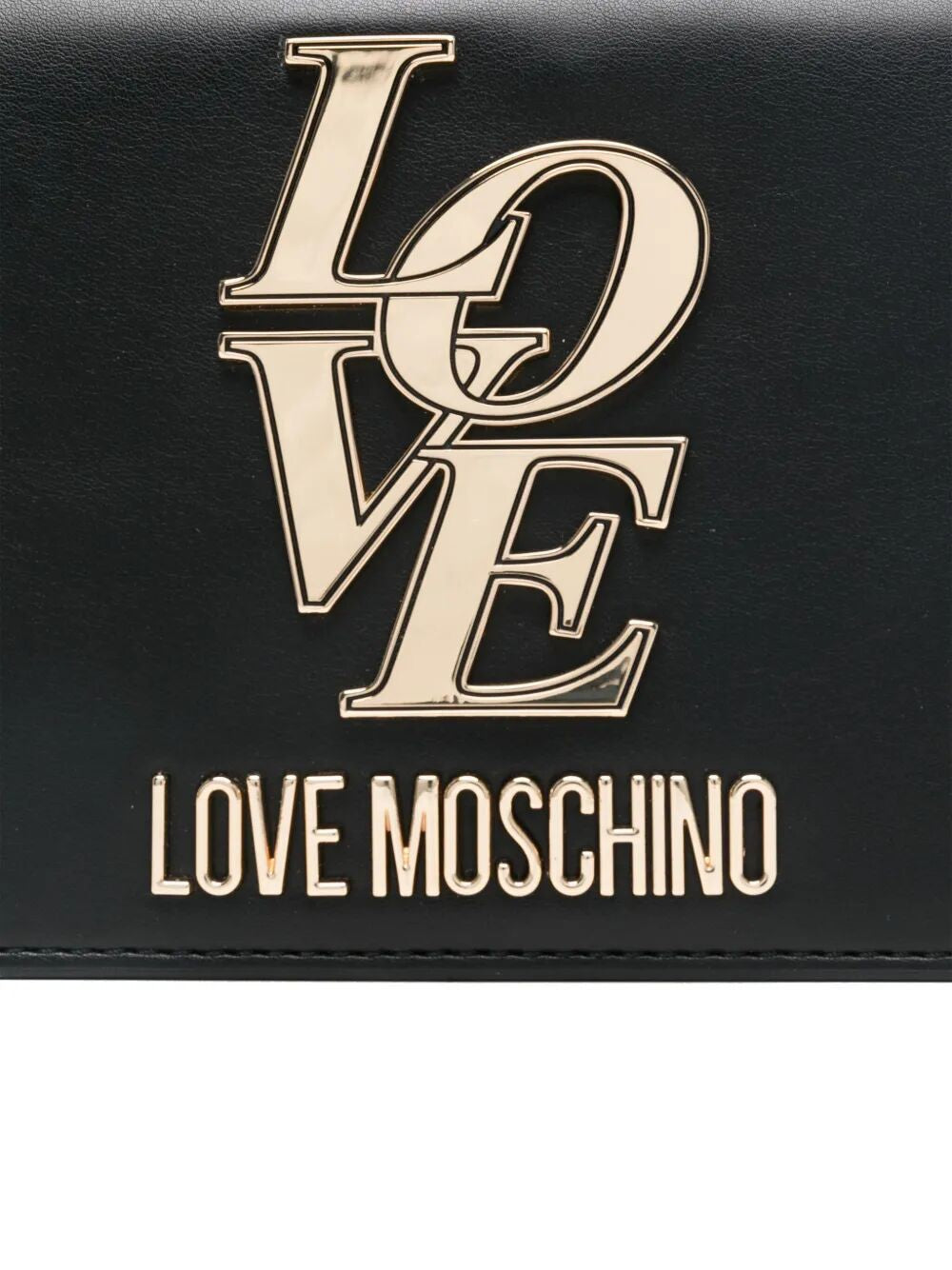 LOVE MOSCHINO Logo Plaque Crossbody Mini Handbag