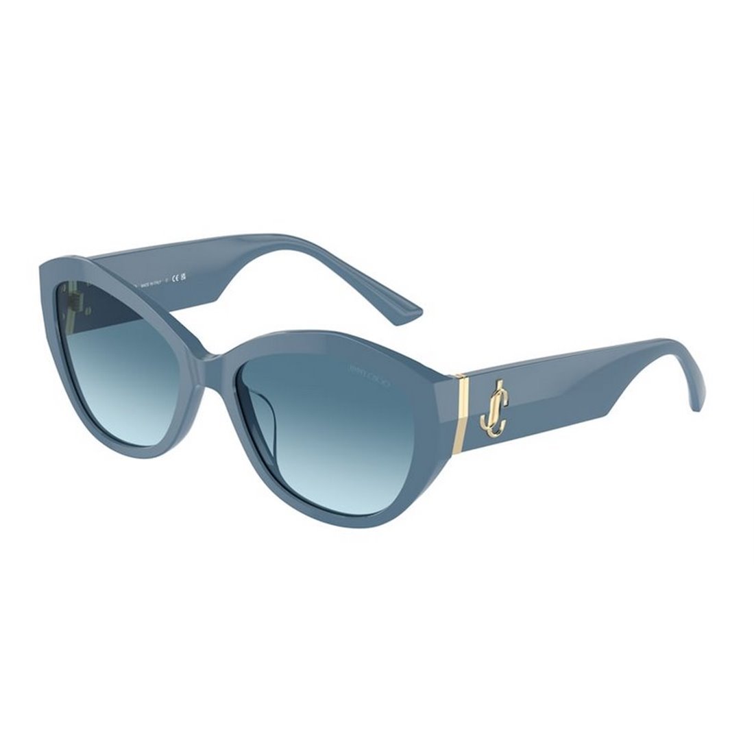 JIMMY CHOO Stylish Rounded Sunglasses for Women