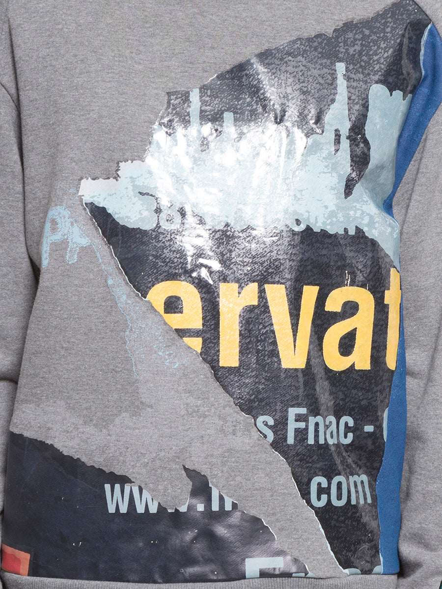 JUUN J Men's Sweatshirt with Embroidered Design, Size 46