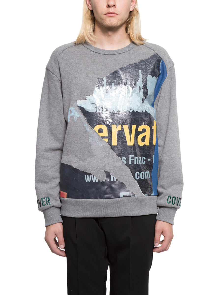 JUUN J Men's Sweatshirt with Embroidered Design, Size 46