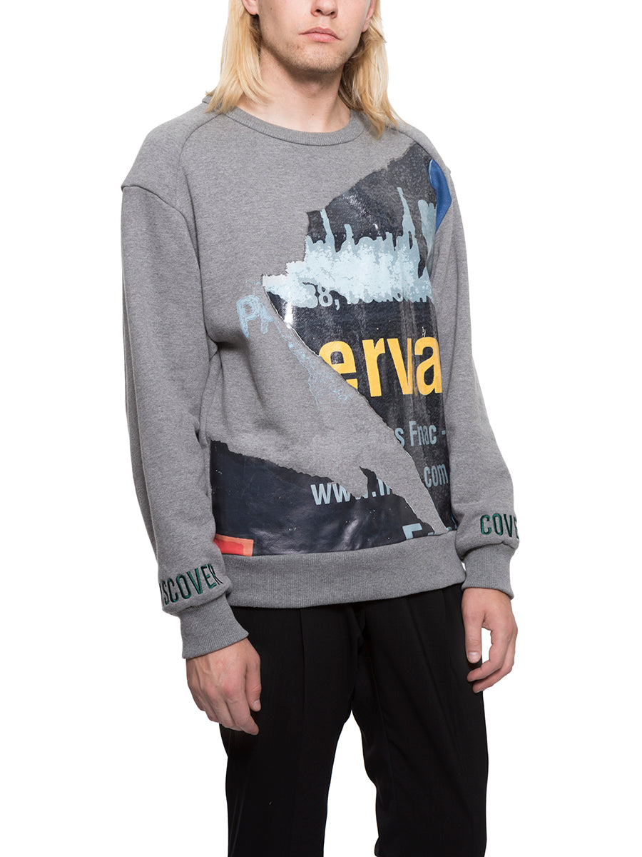 JUUN J Men's Sweatshirt with Embroidered Design, Size 46