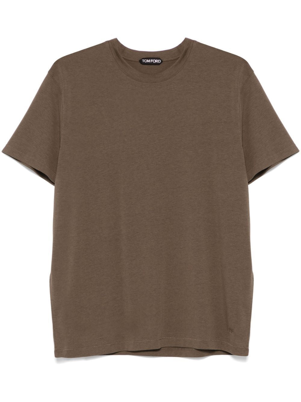 TOM FORD Regular Fit Lyocell and Cotton T-Shirt