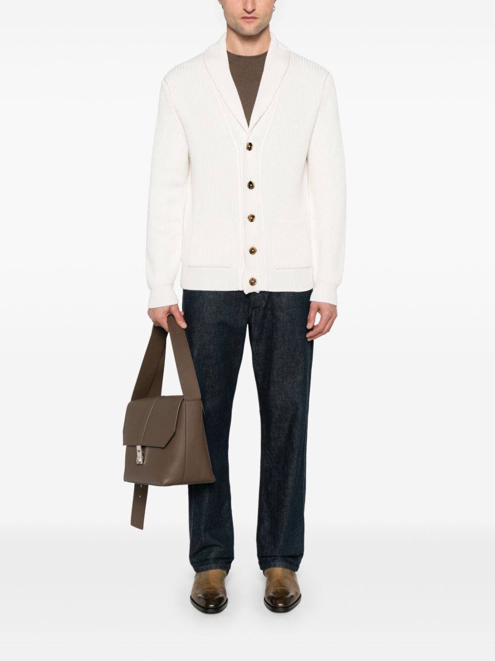 TOM FORD Regular Fit Lyocell and Cotton T-Shirt