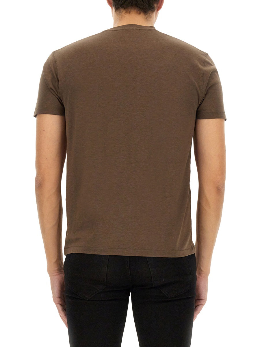 TOM FORD Regular Fit T-Shirt for Men - Size 50
