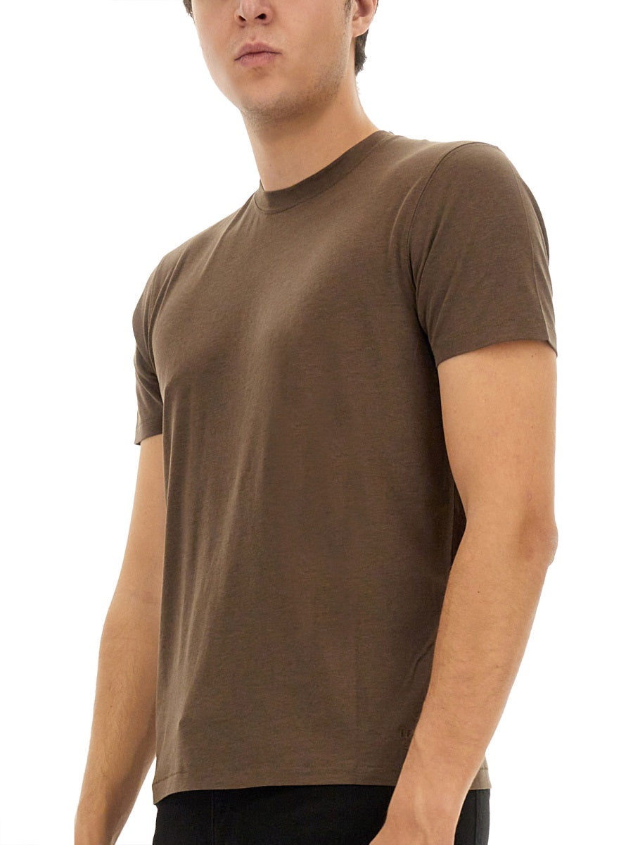TOM FORD Regular Fit T-Shirt for Men - Size 50