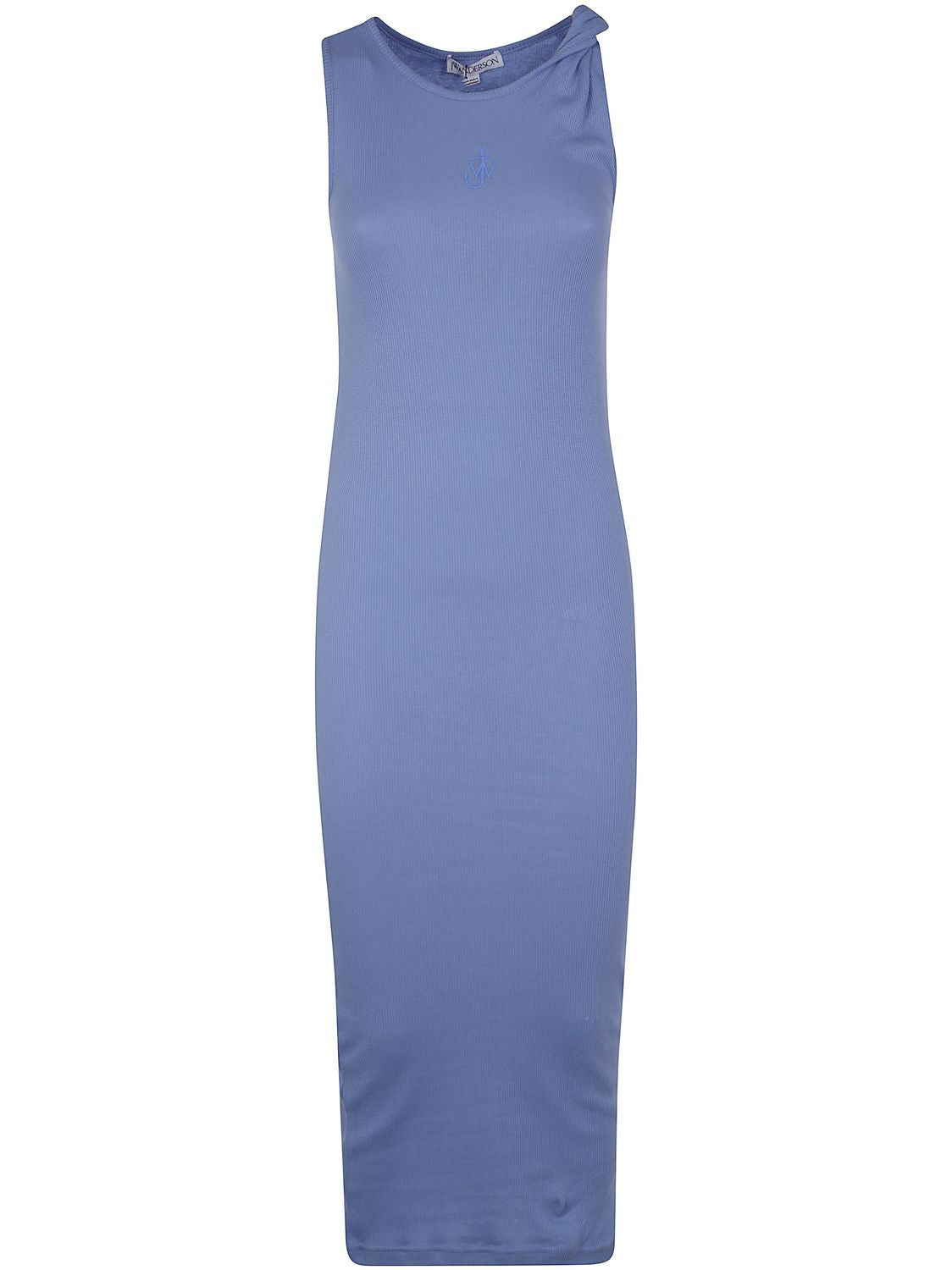 JW ANDERSON Embroidered Twisted Strap Dress - Women's Mini Style