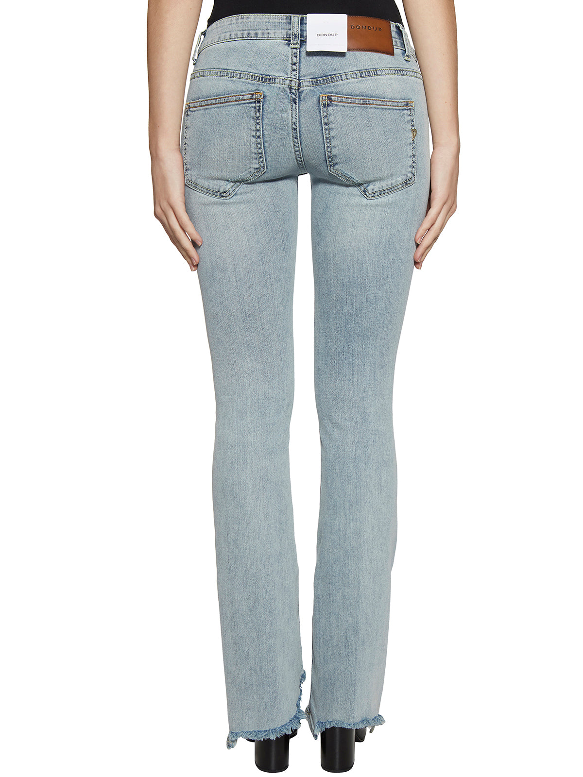 DONDUP Women's NEON Edge-Finished Mini Jeans - Size 26