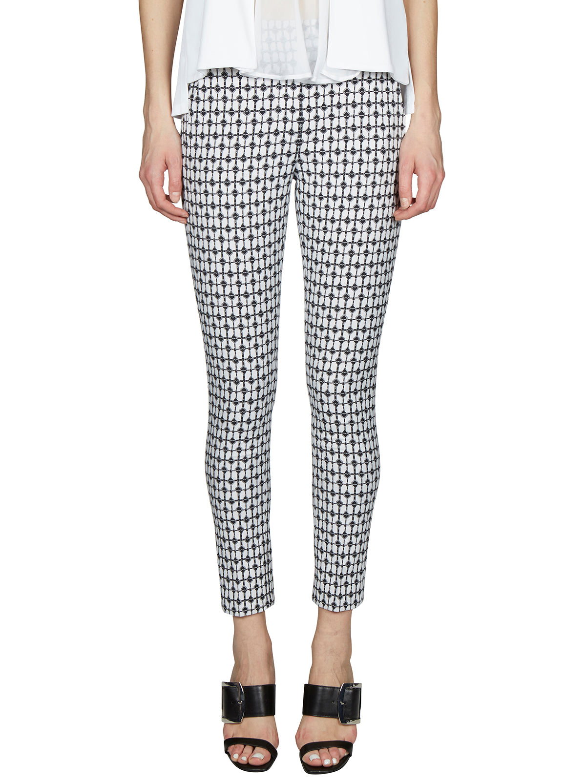 DONDUP Chic Printed Trousers - Size 27