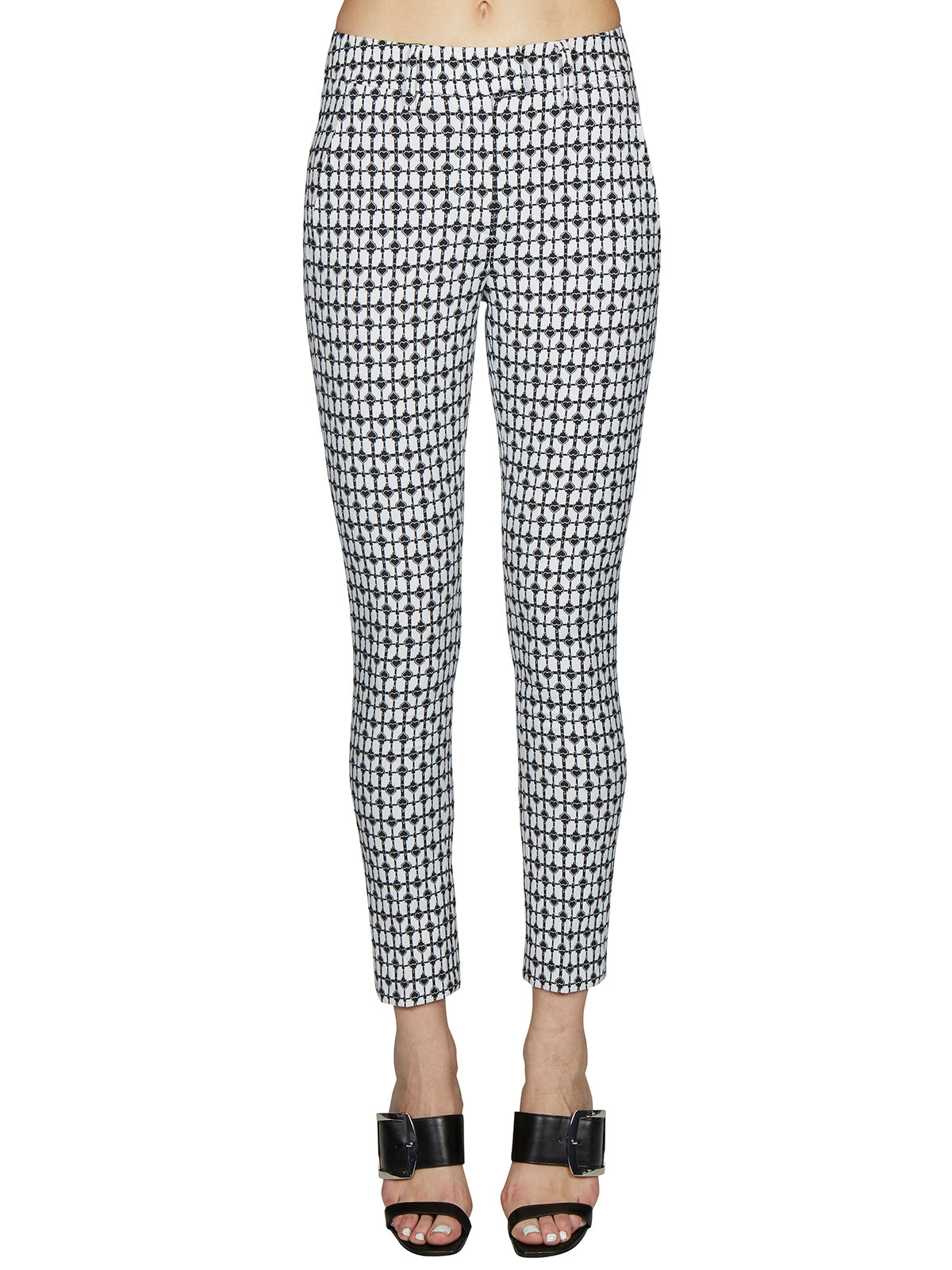 DONDUP Chic Printed Trousers - Size 27