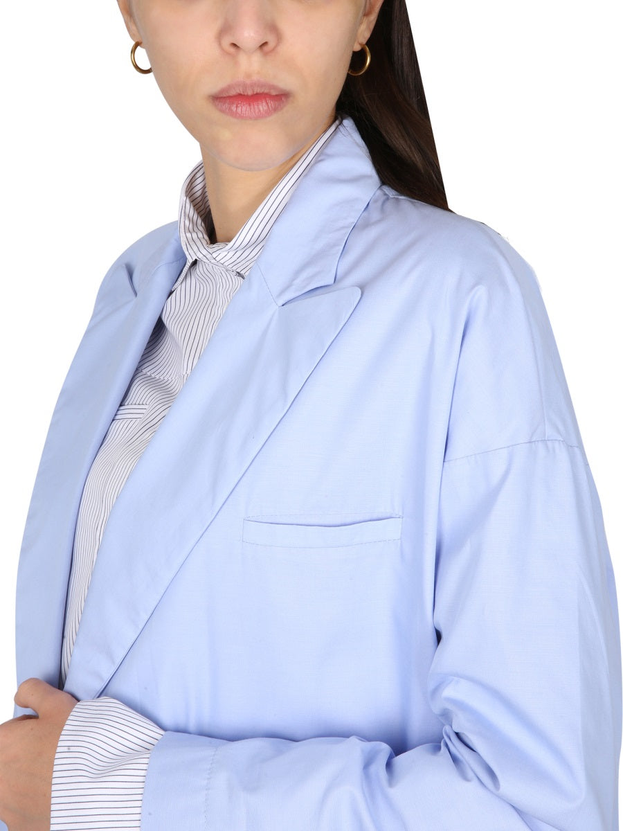 JEJIA Mini Peak Front Button Closure Jacket