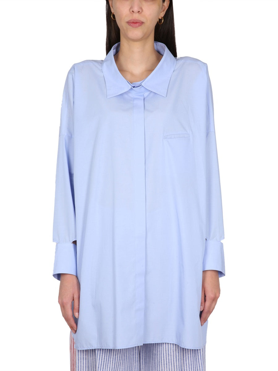 JEJIA Front Button Closure Casual Shirt for Women